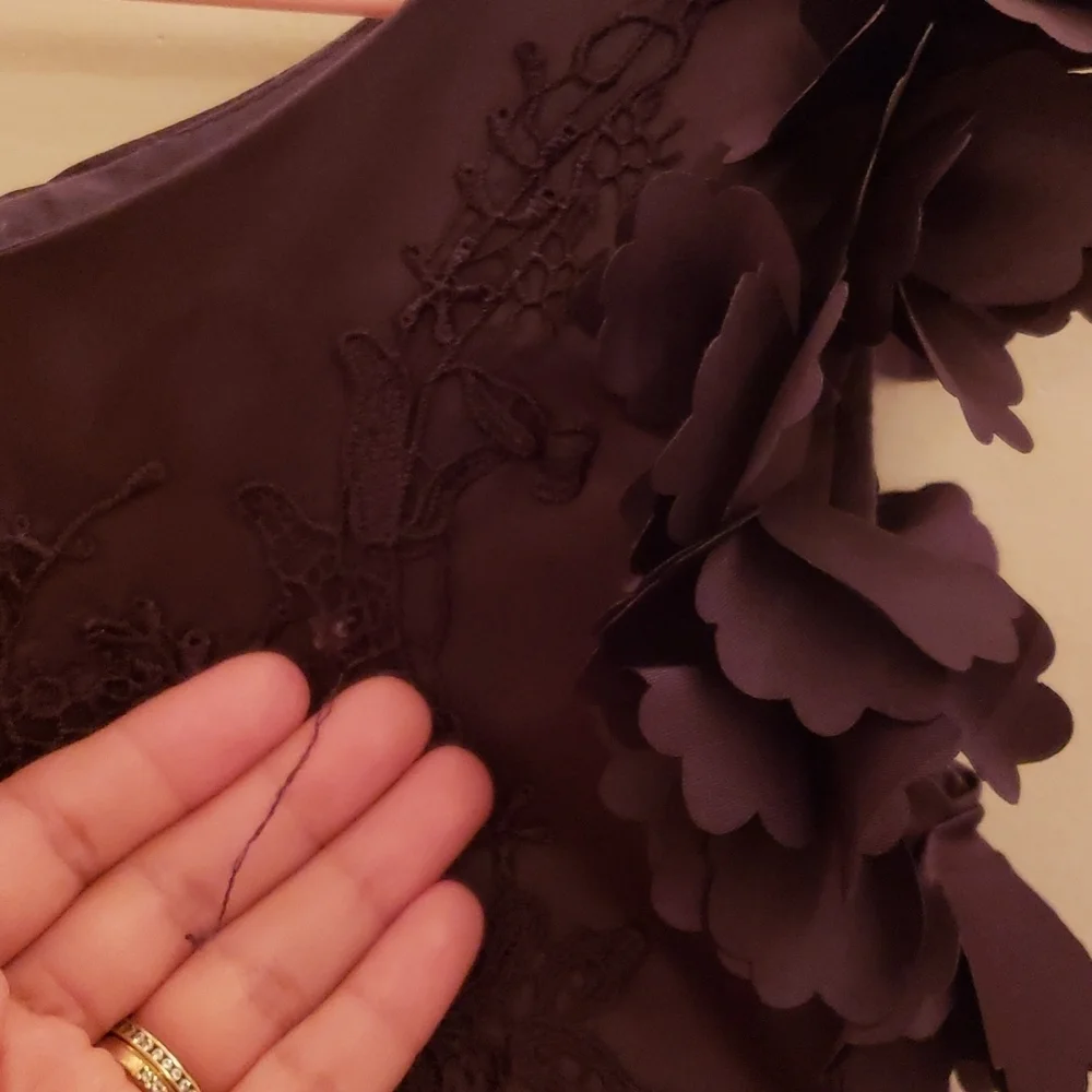 Just Couture Girls Petal Sleeve Dress